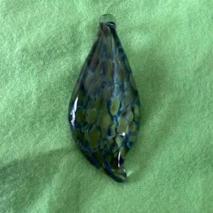 Blown glass pendant